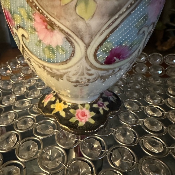 Royal Nippon Vintage two handles vase. Vintage Hand Painted. - Picture 5 of 7